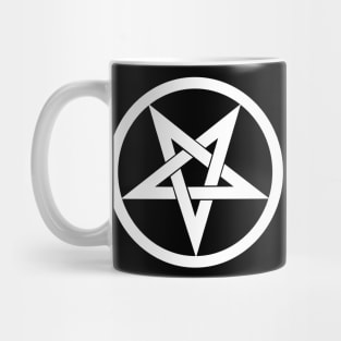 Woven Inverted Pentagram Mug